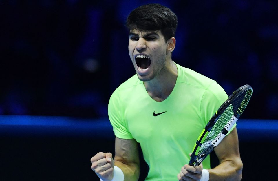 关于ATP总决赛力克年终总决赛，阿尔卡拉斯高光表现的信息